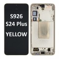 Samsung  SM-S926 (S24 Plus 5G 2024) OLED LCD touch screen (Original Service Pack) with frame [Yellow] GH82-33410D